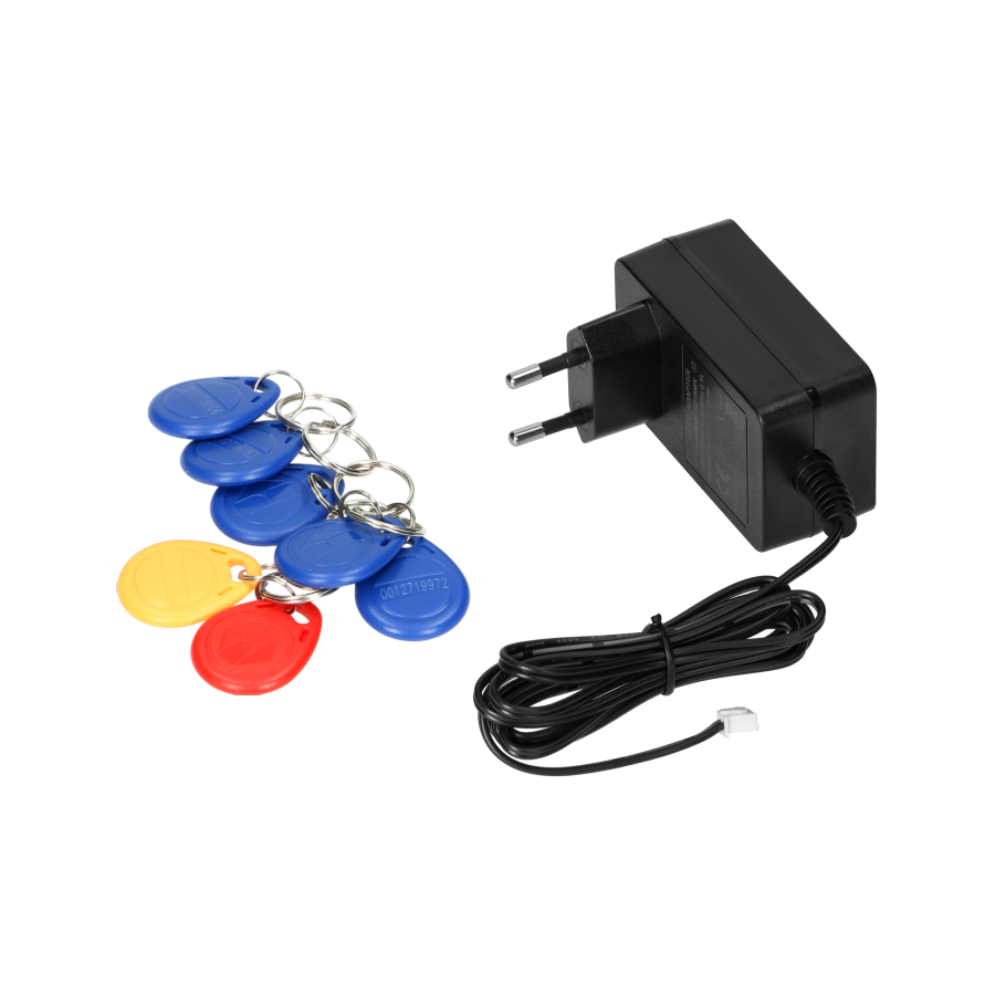 PAVONIS MULTI, two-family video doorphone set, 4-wire, 7", Wi-Fi, touch screen, Full HD, RFID